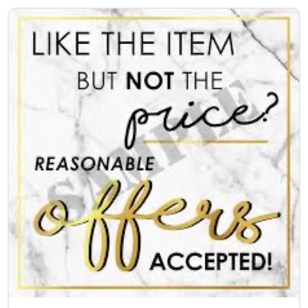 Make me an offer!